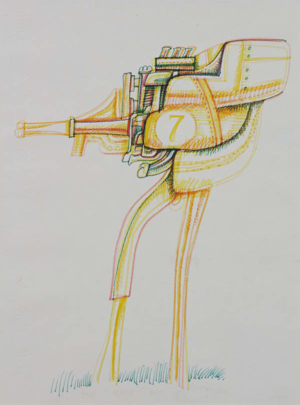 Shinkichi Tajiri, Studies, 1965