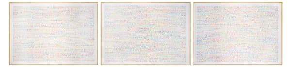 herman de vries, suzuki, essays on zen buddhism I-III, 2009-2010