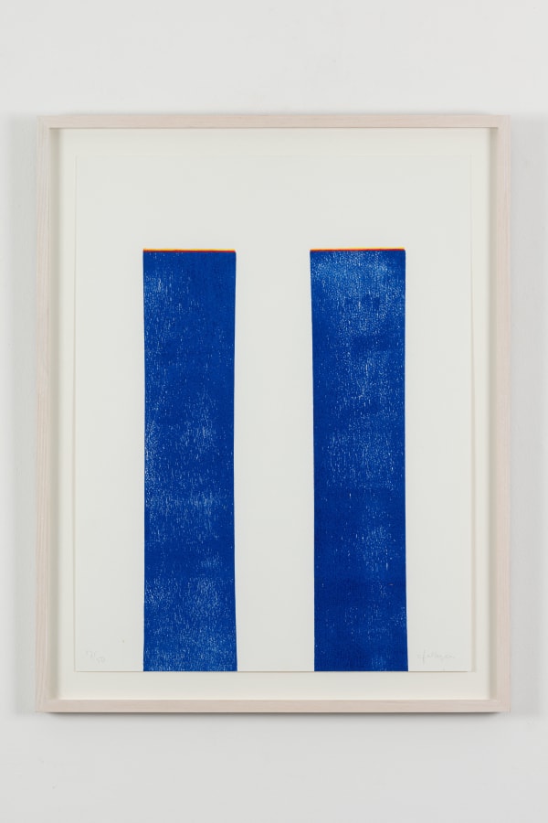 JCJ Vanderheyden, Twee vertikale balken , 1968 c.