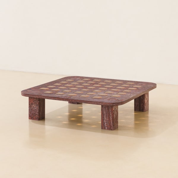 Lucas Recchia Quadricula Side/Coffee Table, 2022