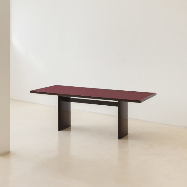 Joaquim Tenreiro, Dining Table with glass top, 1949