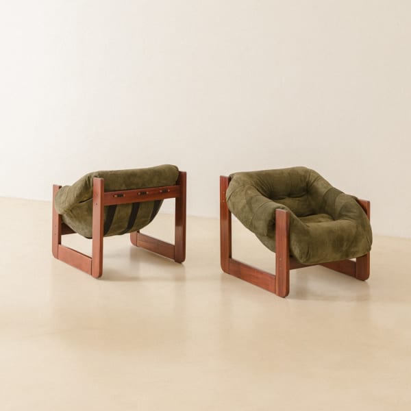 Percival Lafer, MP-97 Lounge Chair (2 units - pair), 1970-1974