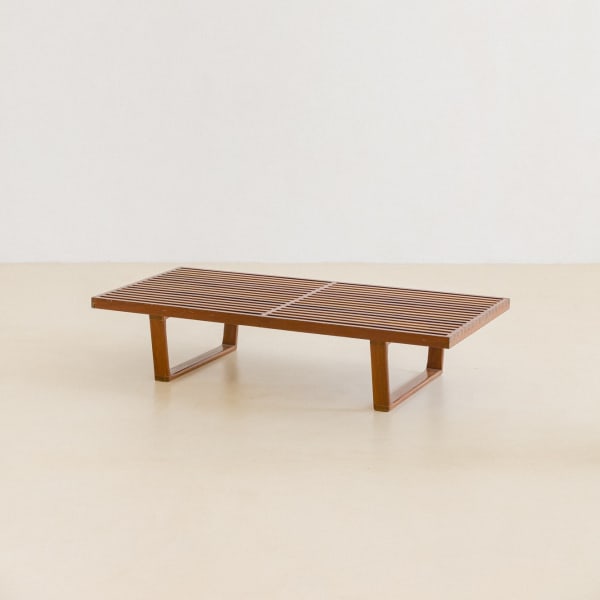 Carlo Hauner and Martin Eisler, Slatted Bench, 1955