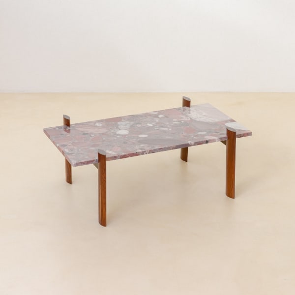 Celina Decorações, Coffee Table with Marble top, 1960s