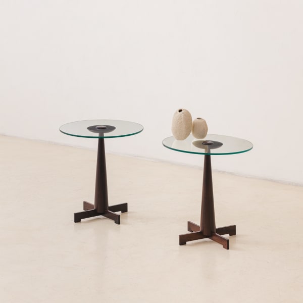 Jorge Zalszupin, me 508 Side Table (pair), 1959