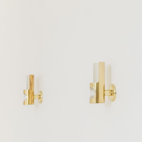 Lustres Pelotas Wall Lamp (2 units), 1950s