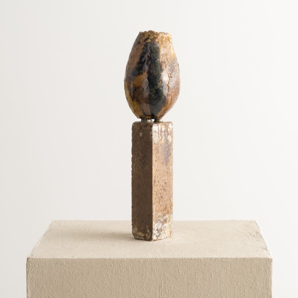 Ilona Golovina, Wood fired Sculpture, 2024