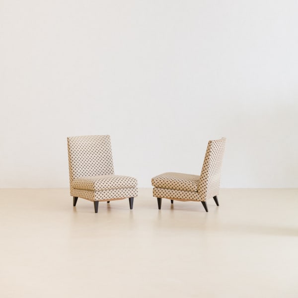 Joaquim Tenreiro, L-Shaped Armchair (Pair), c. 1958
