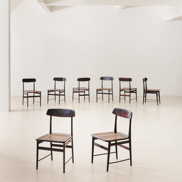 Sergio Rodrigues, Lucio Chair (8 chairs), 1956