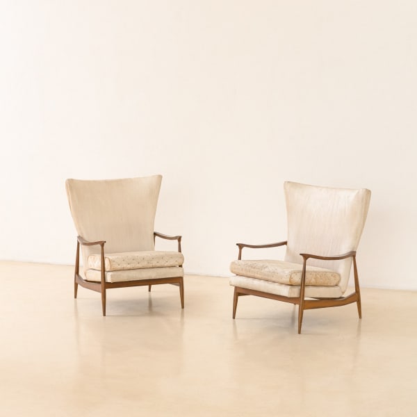 Móveis CIMO High Back Armchair (2 units), 1950s
