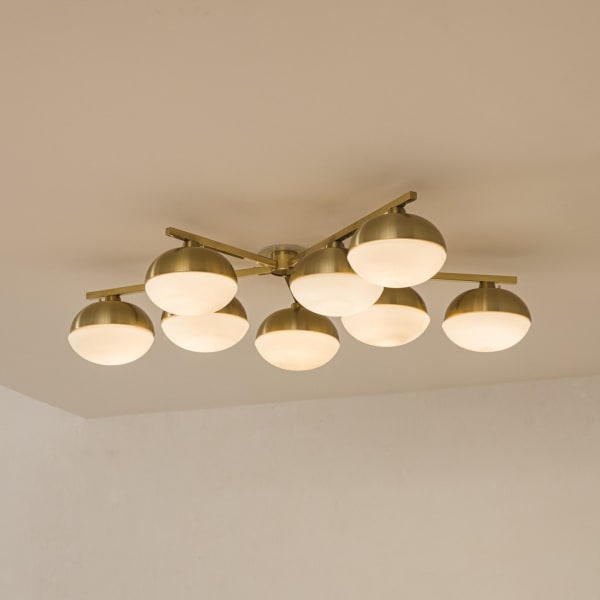 Dominici Enrico Furio | Ceiling Lamp, 1950s