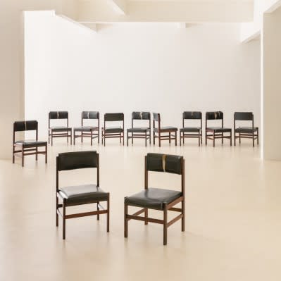 Unknown Artist, Rosewood Chair (11 units), 1960s