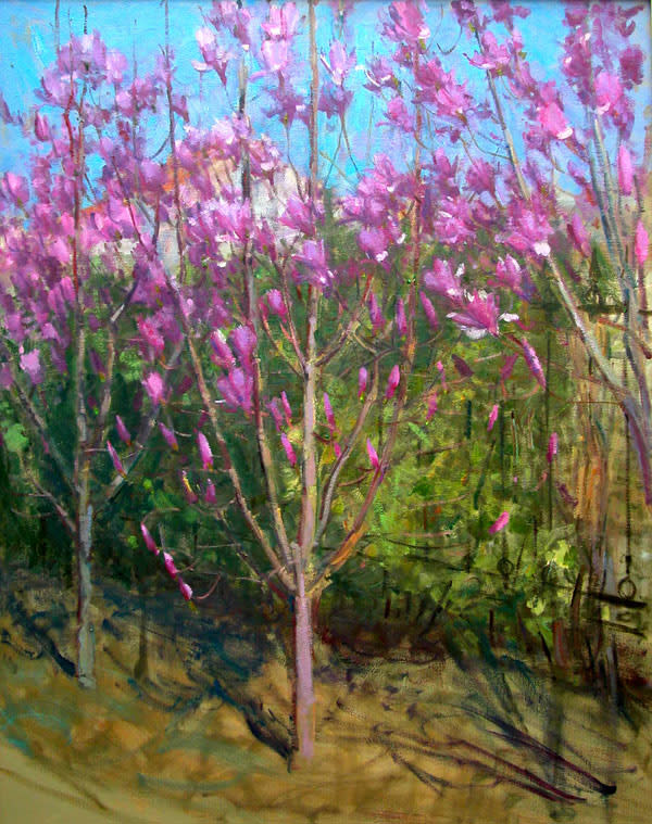 Liang Liqiang 梁力強, Magnolia Trees in Summer, 2009