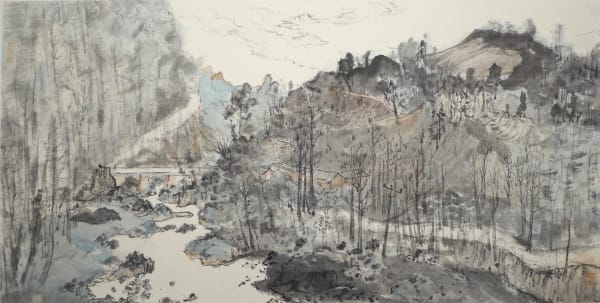 He Wei 何微, Black Fish River in Tengchong 滕沖黑魚河, 2017