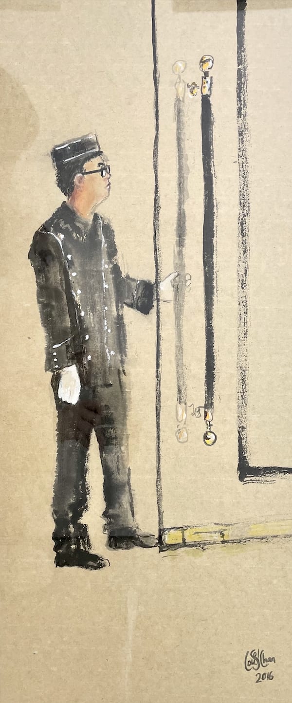 Louise Soloway Chan 陳路思, Doorman, 2015