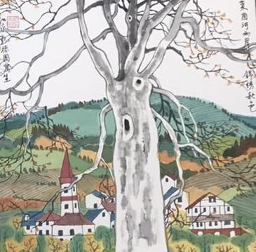 Hu Yongkai 胡永凱, 萊茵秋色, 2017