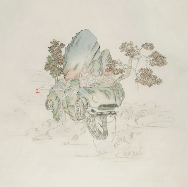 Sam Cheng 鄭丹珊, Travel in the Sky 遷然, 2018