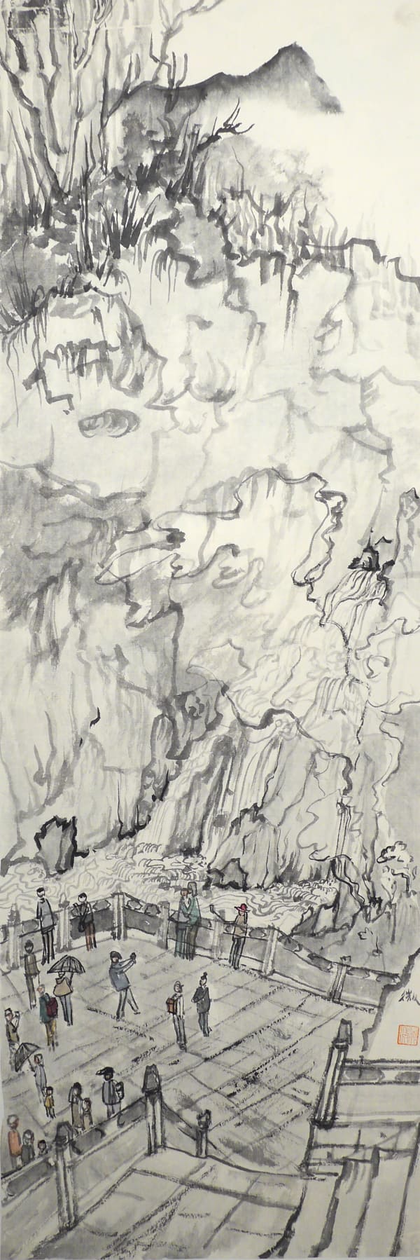 He Wei 何微, Rehai in Tengchong II 腾冲熱海2, 2016