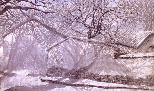 Bian Guoqiang 卞國強, Night Scene in Beijing, 1992