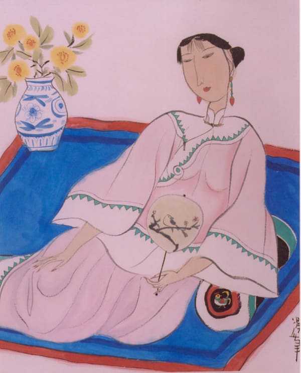 Hu Yongkai 胡永凱, Silk Fan