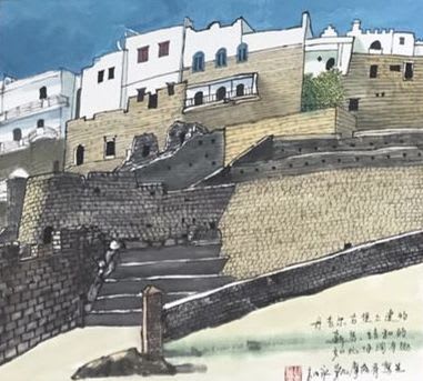 Hu Yongkai 胡永凱, Castle in Tangier 丹吉爾古堡, 2017