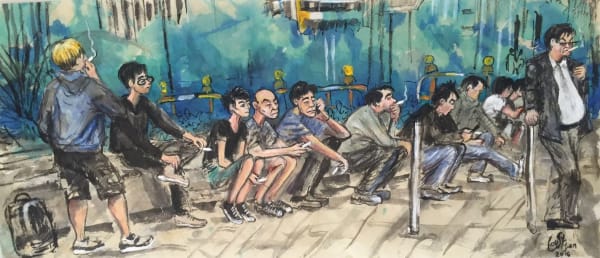 Louise Soloway Chan 陳路思, Workmen , 2016