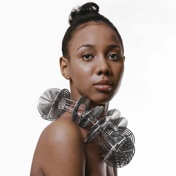 Kwame Brathwaite, Untitled (Portrait, Reels as Necklace), 1972 c., printed 2021