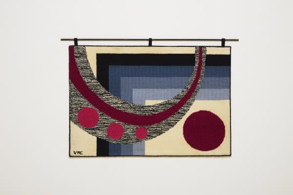 Valdivino Alves da Conceição, Tapisserie en Carré et Cercle/ Tapestry in Square and Circle, c. 1970