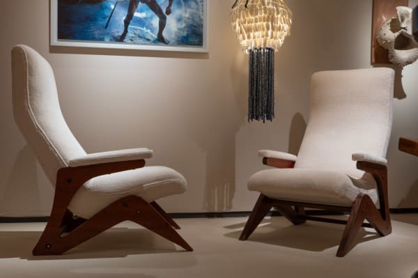 José Zanine Caldas, Paire de fauteuils/ Pair of armchairs, c. 1950