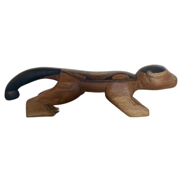 Turuza Wauja, Sculpture Indigène / Indigenous Sculpture "Singe", 2021