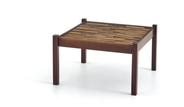 Percival Lafer, Table Basse Carré Patchwork/ Patchwork Square Coffee Table, c. 1970