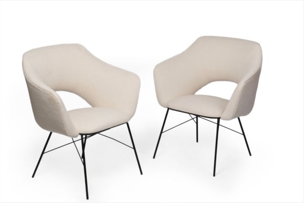 Forma, Paire de Fauteuils / Pair of Armchairs, c. 1960