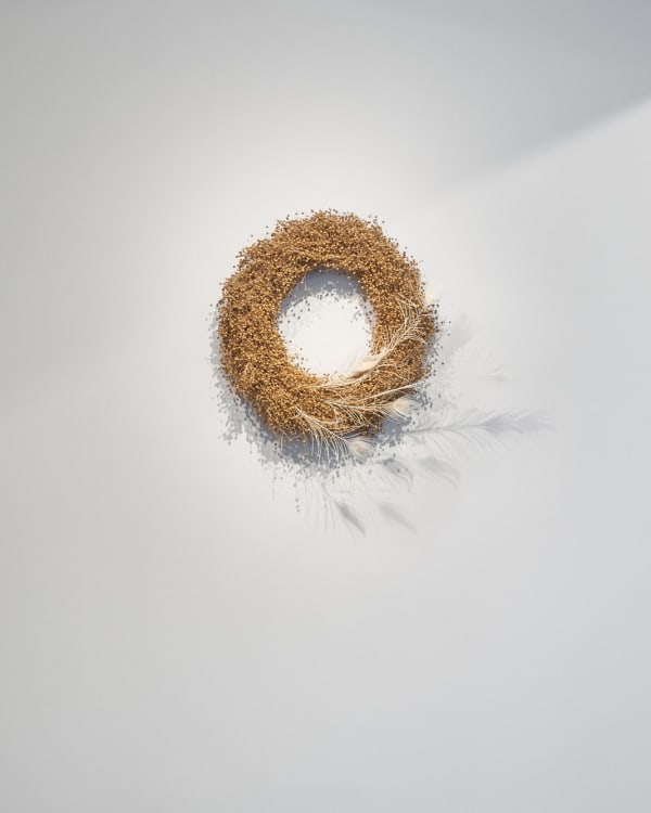 Eliyah Mesayer, Illiyeen Wreath, 2022, Shown at Brigade Gallery.