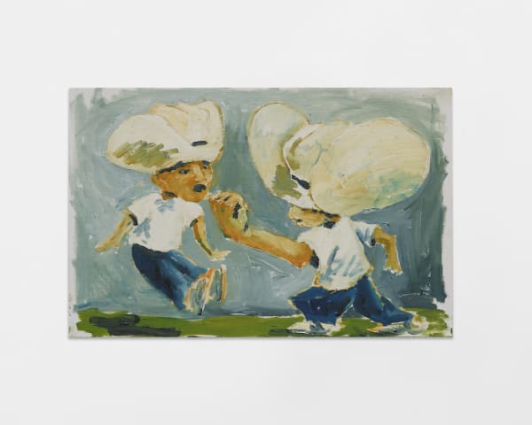 Ken Taylor Reynaga, Between Dancing and Fighting V, 2021, Shown by Brigade Gallery in Copenhagen, Denmark.