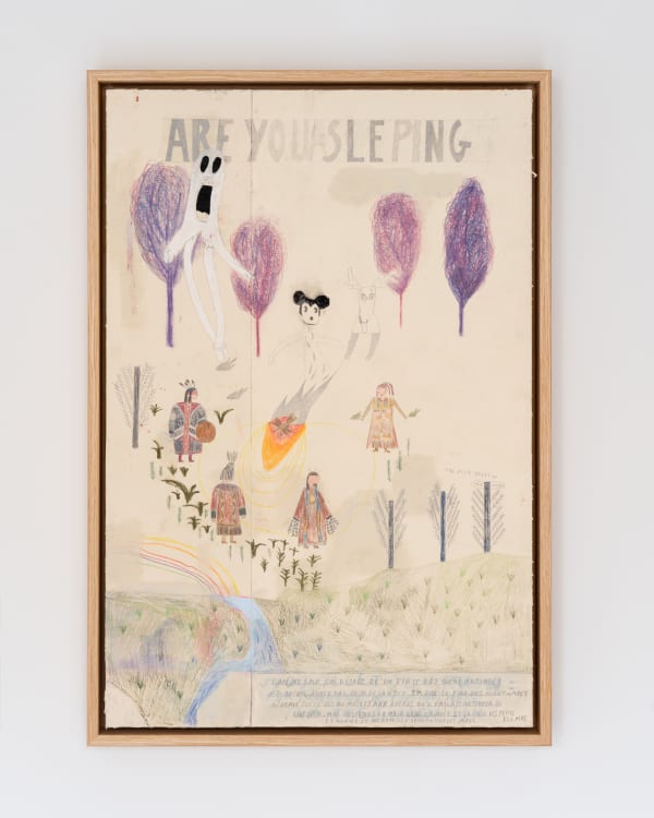 Abel Burger, Are You Sleeping, 2023, Shown at Brigade Gallery.