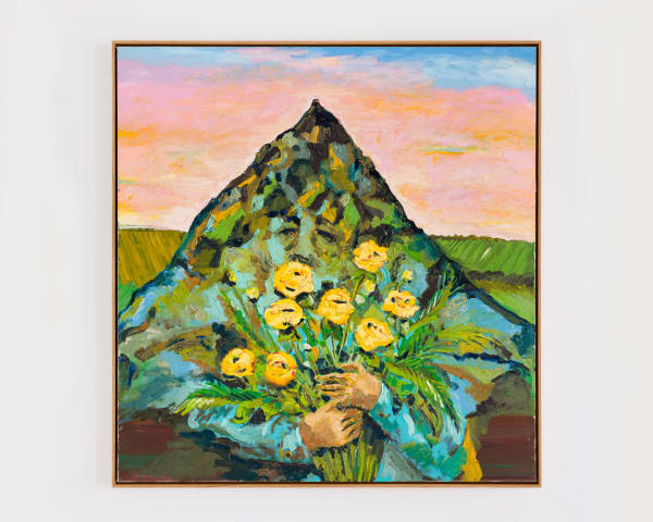Ken Taylor Reynaga, Mountain and Flowers, Brigade Gallery