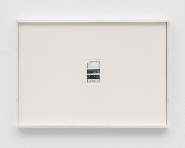 Rune Bering, Data in Ziploc bag (5), 2023, shown at Brigade Gallery in Copenhagen, Denmark.