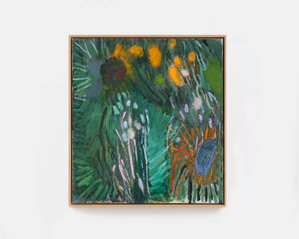 Gene A'Hern, Garden View, 2023, shown at Brigade Gallery in Copenhagen, Denmark.