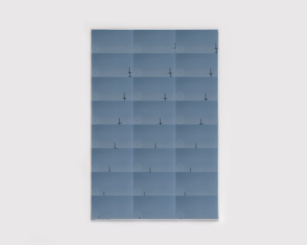Garrett Pruter, The Birds (01:11:16), 2023, Shown at Brigade Gallery in Copenhagen, Denmark.