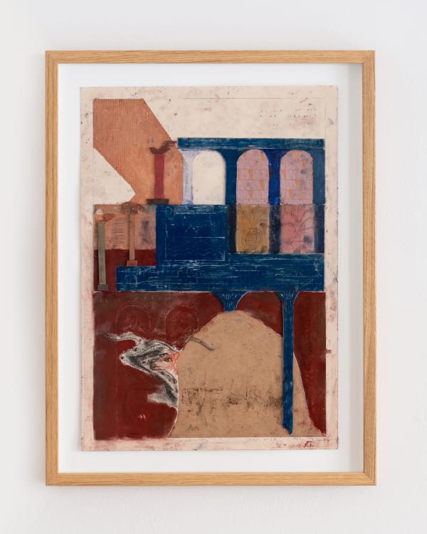 Abel Burger, Blue Lagoon, 2022, Shown at Brigade Gallery.