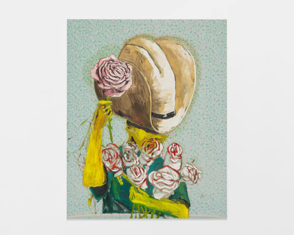 Ken Taylor Reynaga, Flower Boy, 2020, Shown by Brigade Gallery in Copenhagen, Denmark.