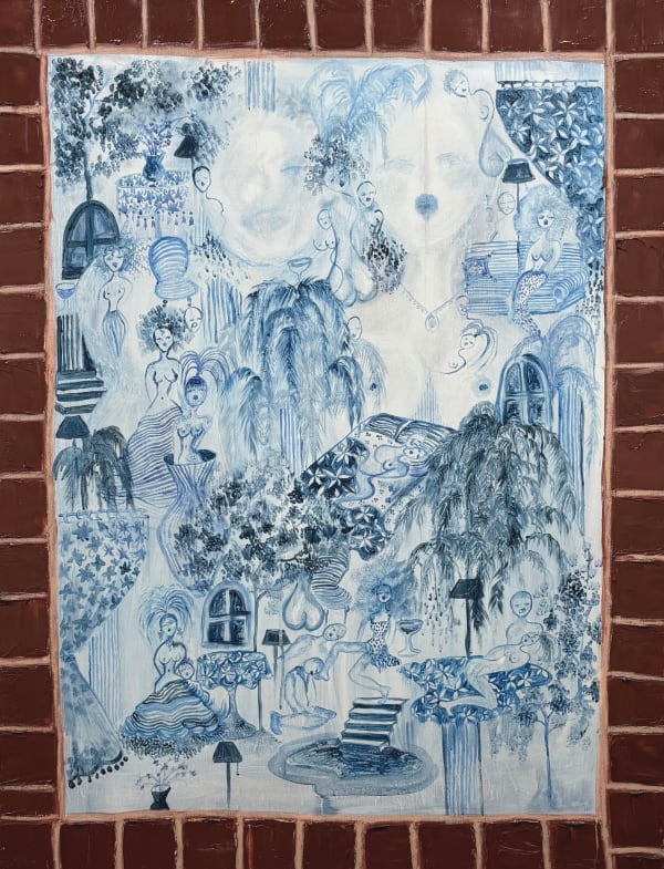 Sadaf Nava, Une Idylle Bleutée (Paris), 2025