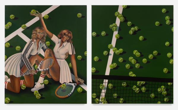 Jessie Makinson, Thérèse playing tennis, 2025