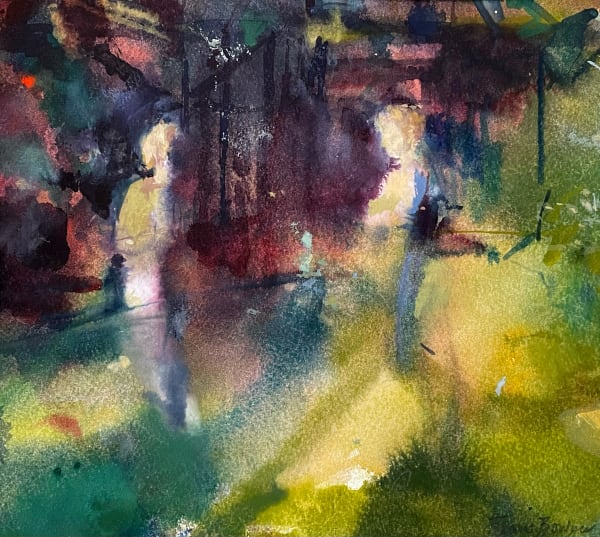 Francis Bowyer NEAC PPRWS, Fairies at the Bottom of the Garden