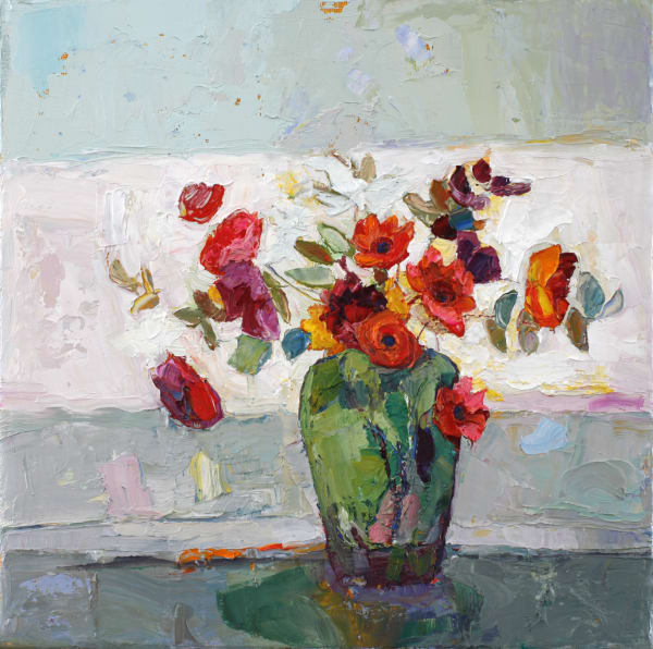 Kirsty Wither, Green Glass Silhouette, 2022