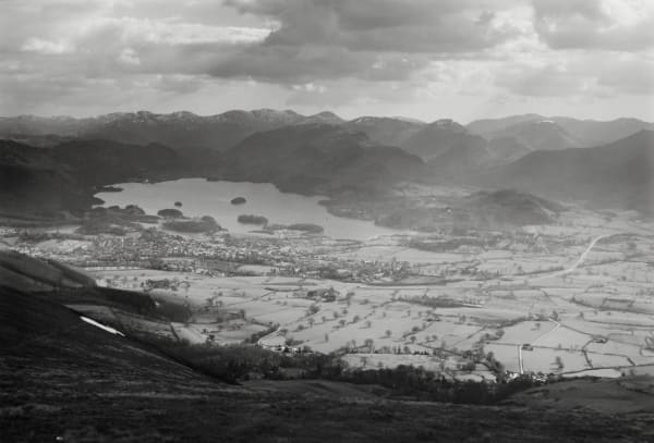 John Davies, Towards Keswick from Skiddew, Cumbria, 1980, 1980