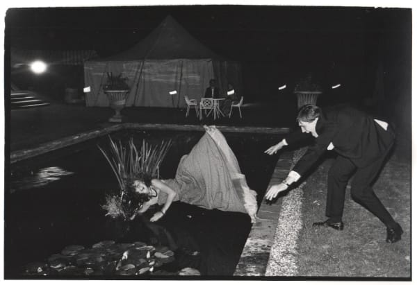 Dafydd Jones, Exhibition in a Box (Debutante in a Lily Pond...), 1982
