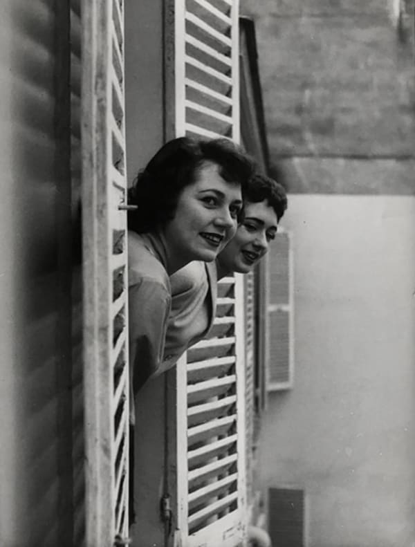 Bert Hardy, Bluebell Girls (At the Window), 1954