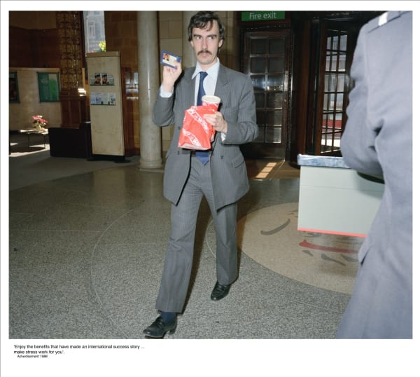 Anna Fox, Work Stations, Insurance Company, the City. Security check (5), 1988