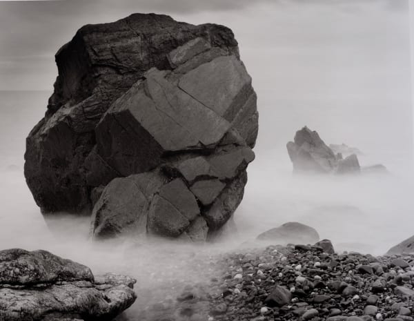John Blakemore, From "Sound of the Sea" (Rocks and Tide, Friog, Wales), 1977